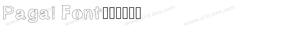 Pagal Font字体转换